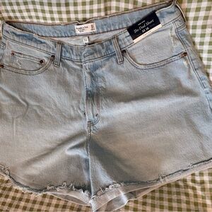 Abercrombie & Fitch Blue Jean Shorts Classic Denim Style